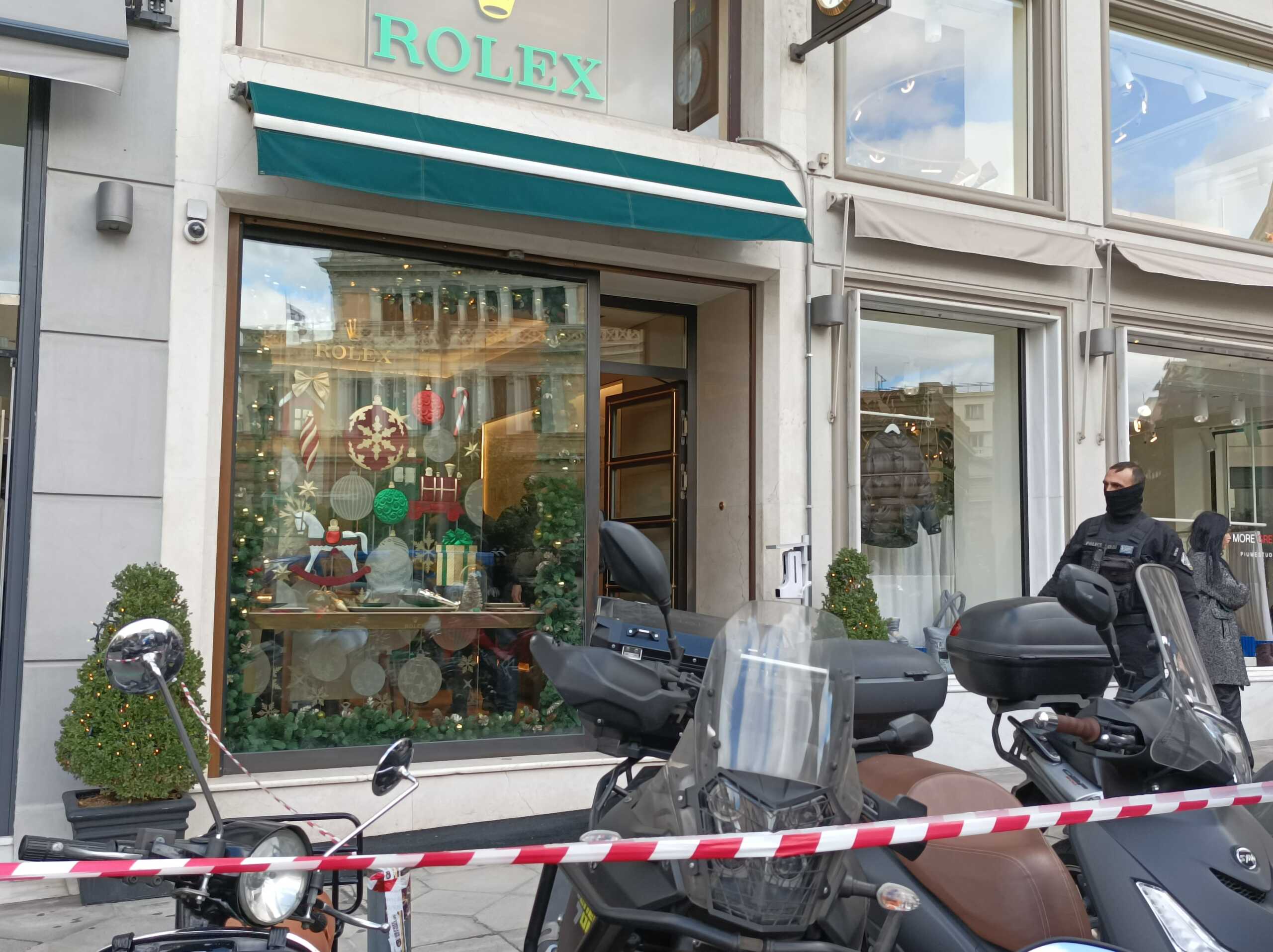 Ληστεία στη Rolex: Η πορεία διαφυγής των ληστών – Πού άφησαν τη μηχανή