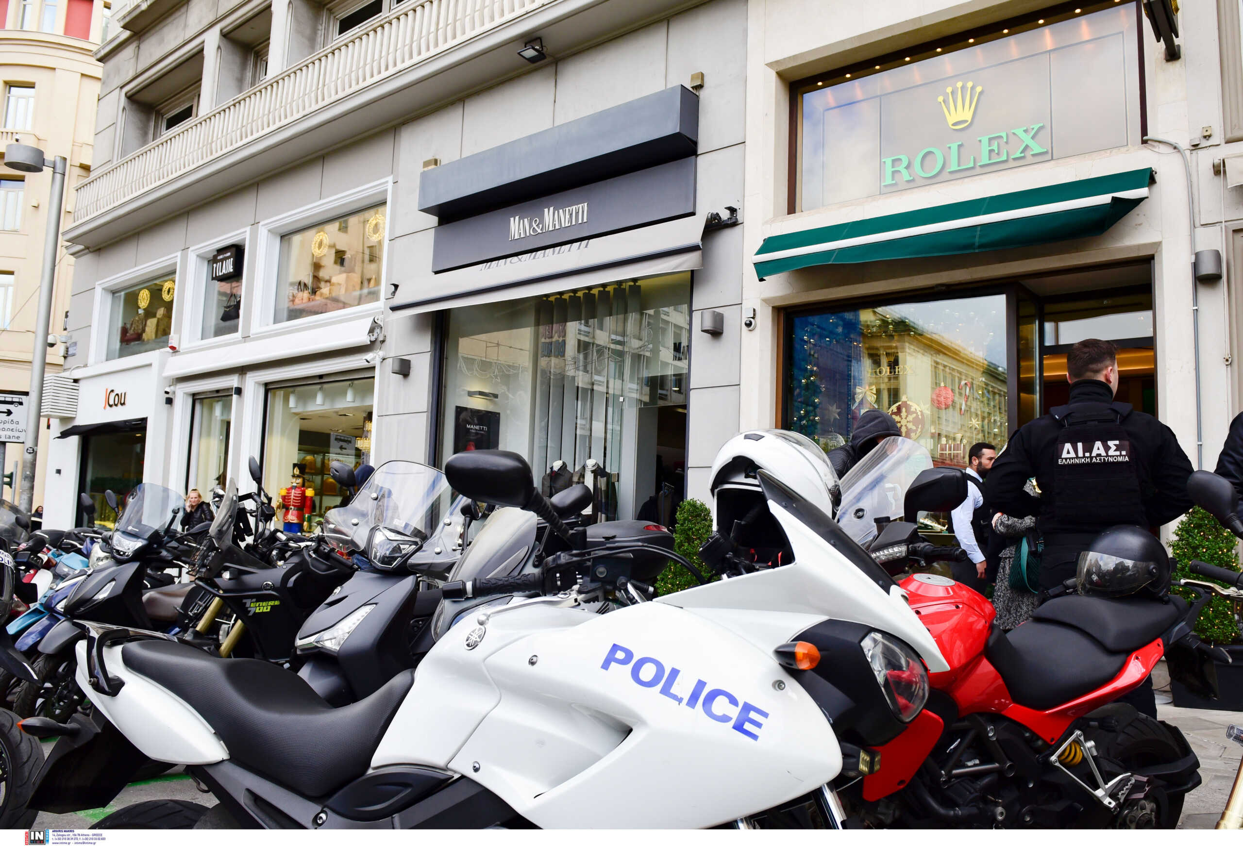 Ληστεία σε κατάστημα της Rolex: «Είδα το φύλακα χτυπημένο και με αίματα» λέει αυτόπτης μάρτυρας
