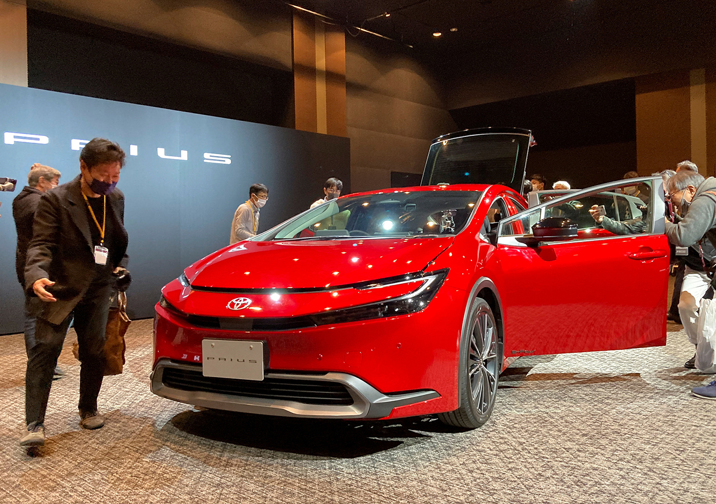 Toyota Motor Corporation unveils the new Prius in Tokyo, Japan November, 16, 2022.  REUTERS