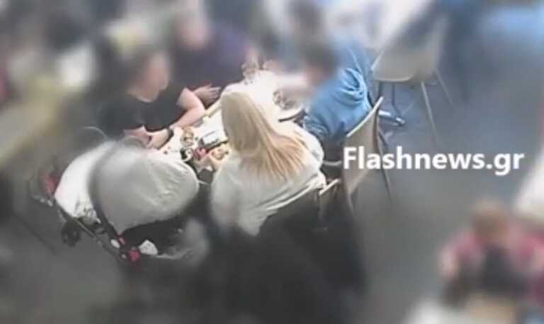 Βίντεο ντοκουμέντο από τη διάσωση γυναίκας που παραλίγο να πνιγεί σε εστιατόριο στα Χανιά