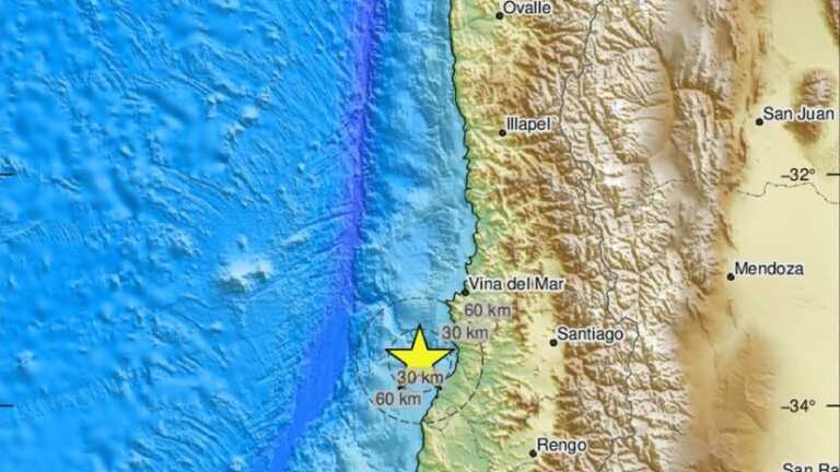 Σεισμός 5,6 Ρίχτερ στη Χιλή