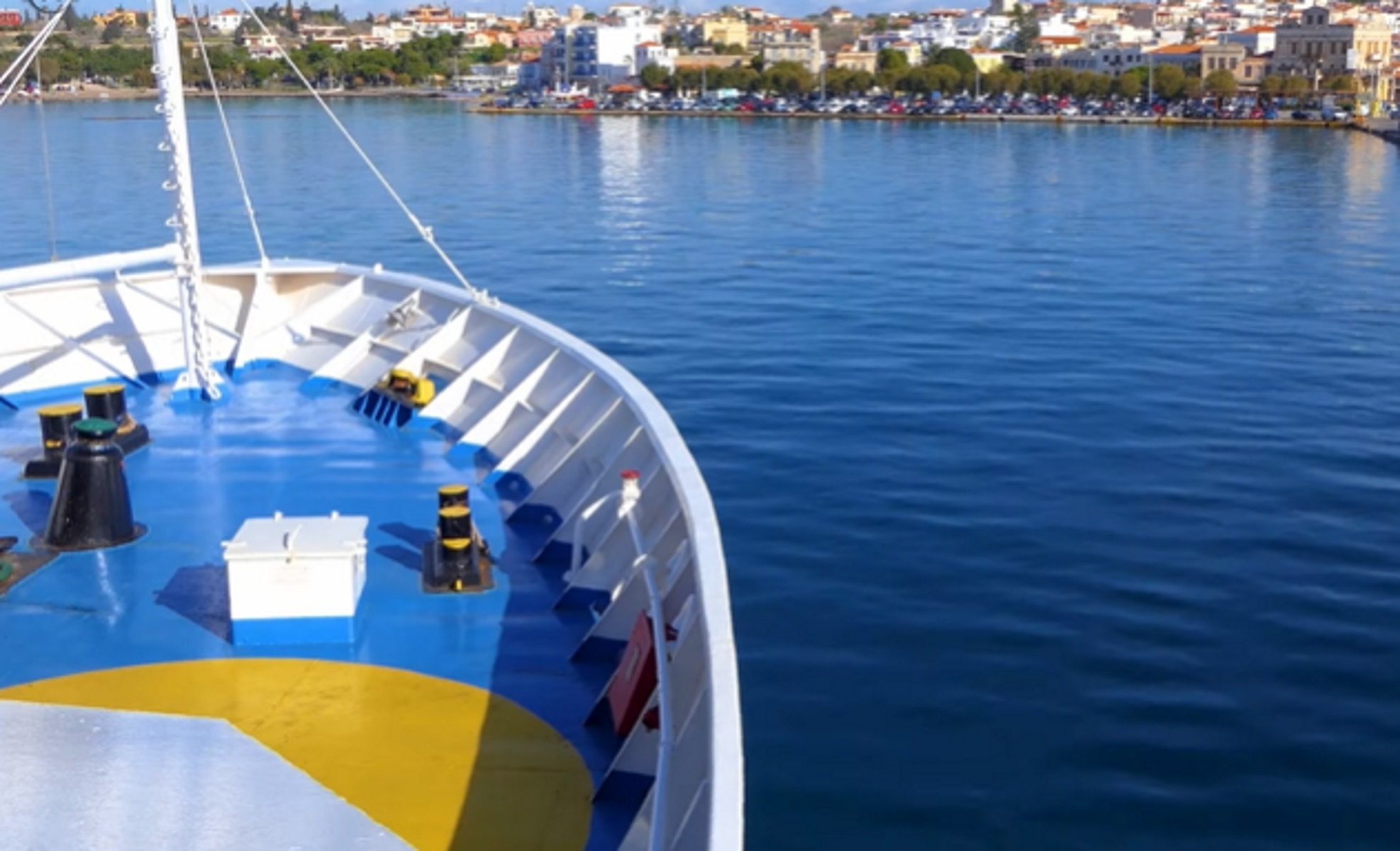 Apollon Hellas – Εντυπωσιακή μανούβρα 3 λεπτών στην Αίγινα