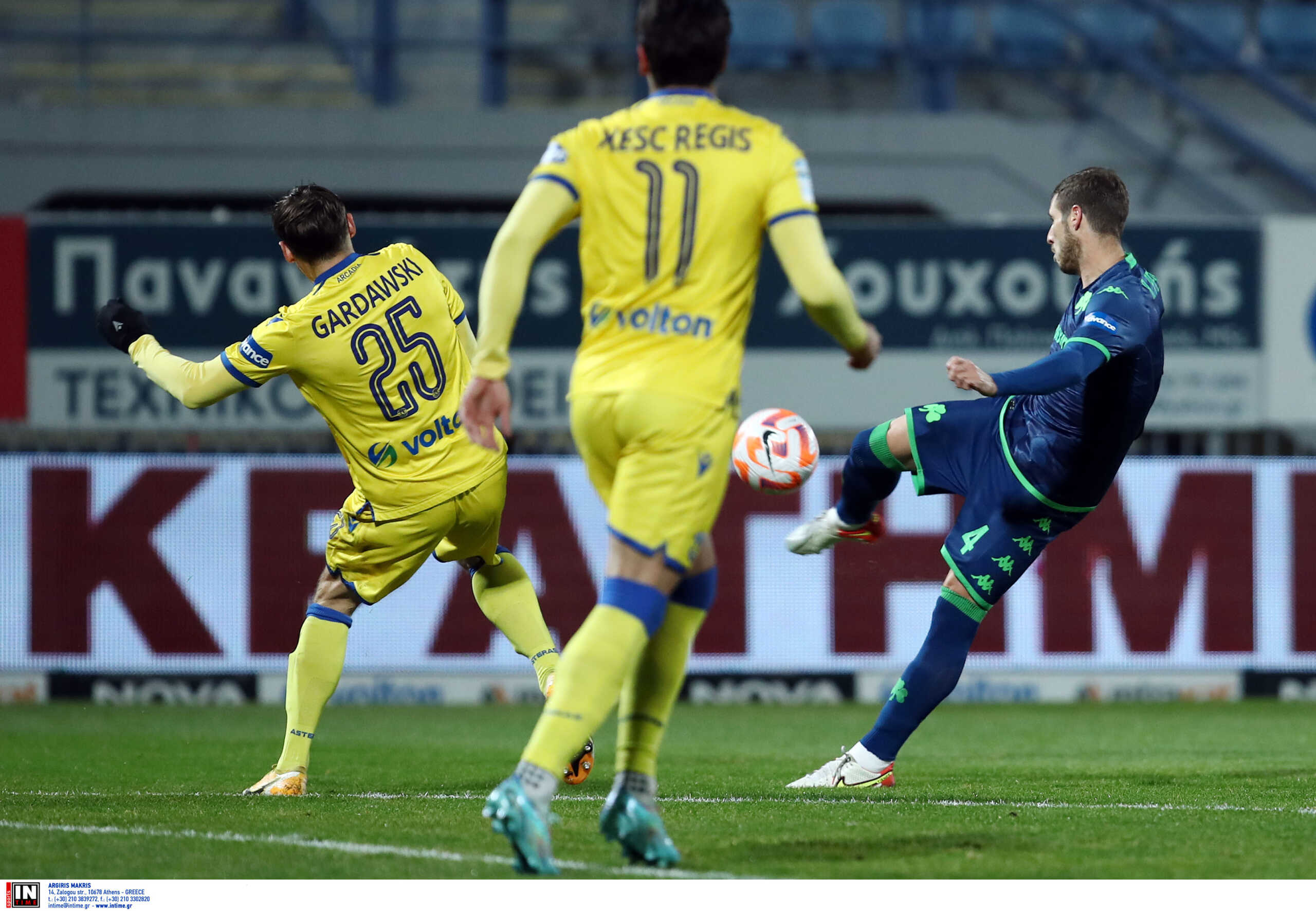 Αστέρας Τρίπολης – Παναθηναϊκός 1-0 ΤΕΛΙΚΟΣ