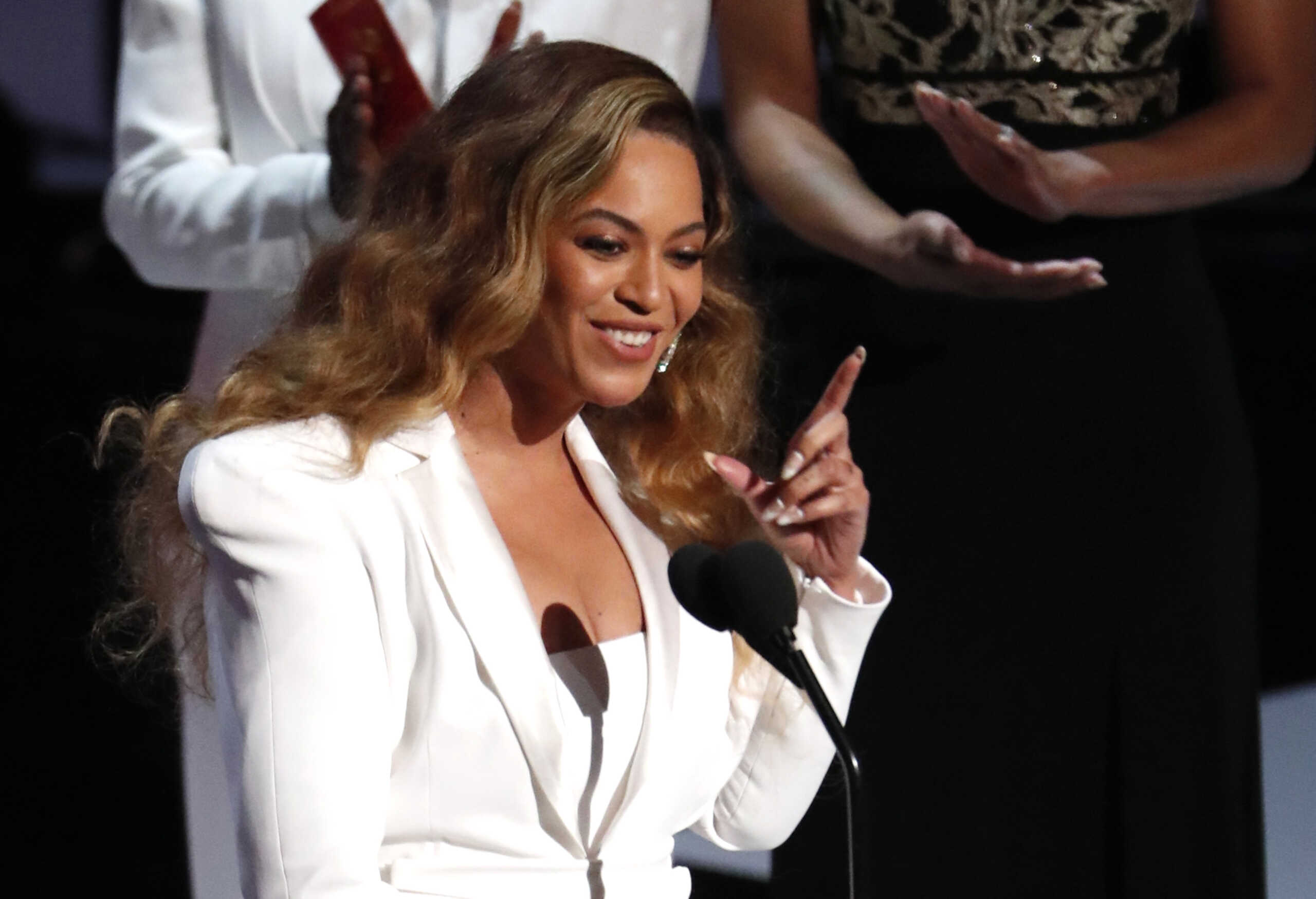 50th NAACP Image Awards - Show - Los Angeles, California, U.S., March 30, 2019 - Beyonce reacts after winning the entertainer of the year award. REUTERS
