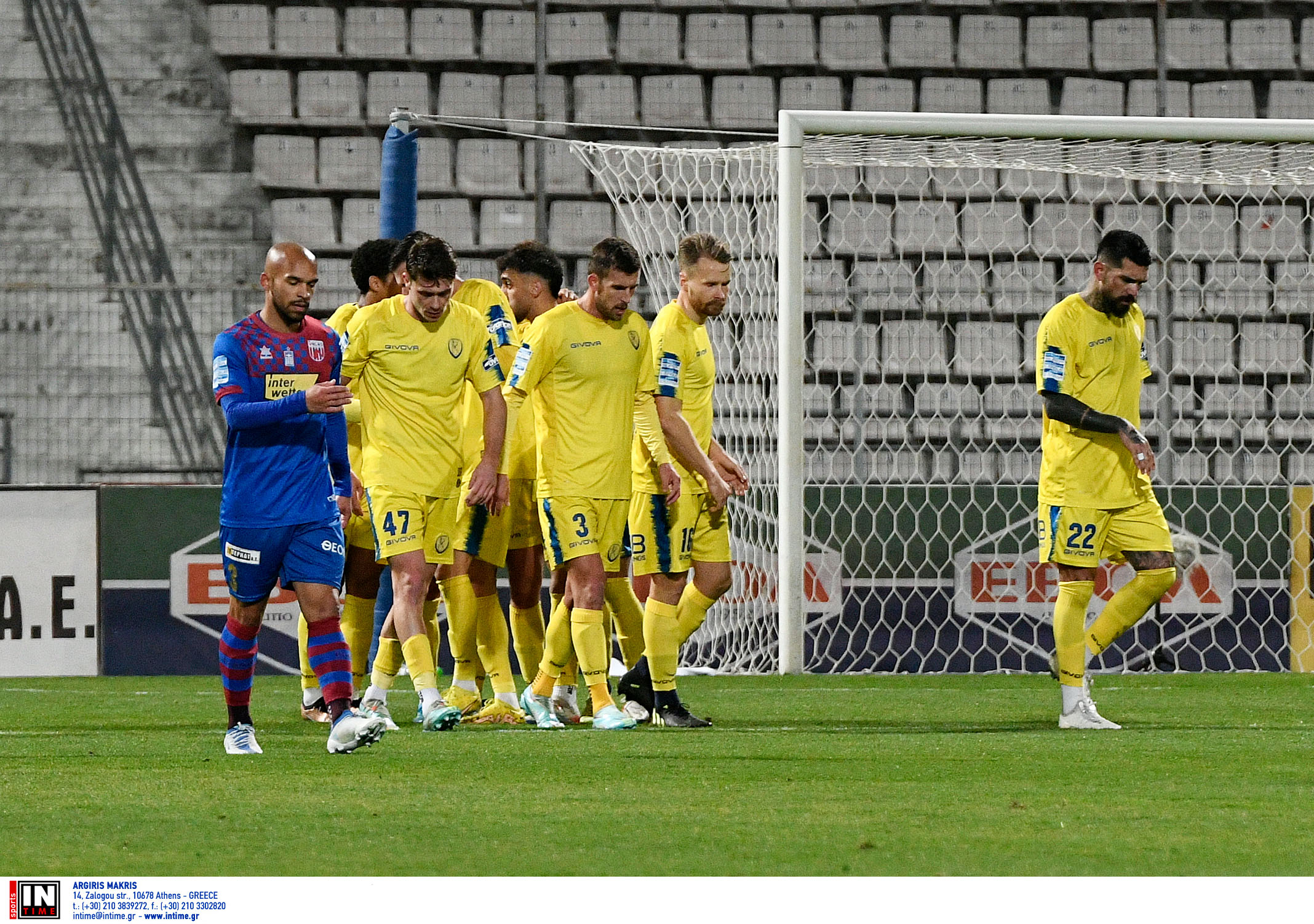 Βόλος – Παναιτωλικός 2-3: Εντυπωσιακή ανατροπή και πέρασμα από το Πανθεσσαλικό