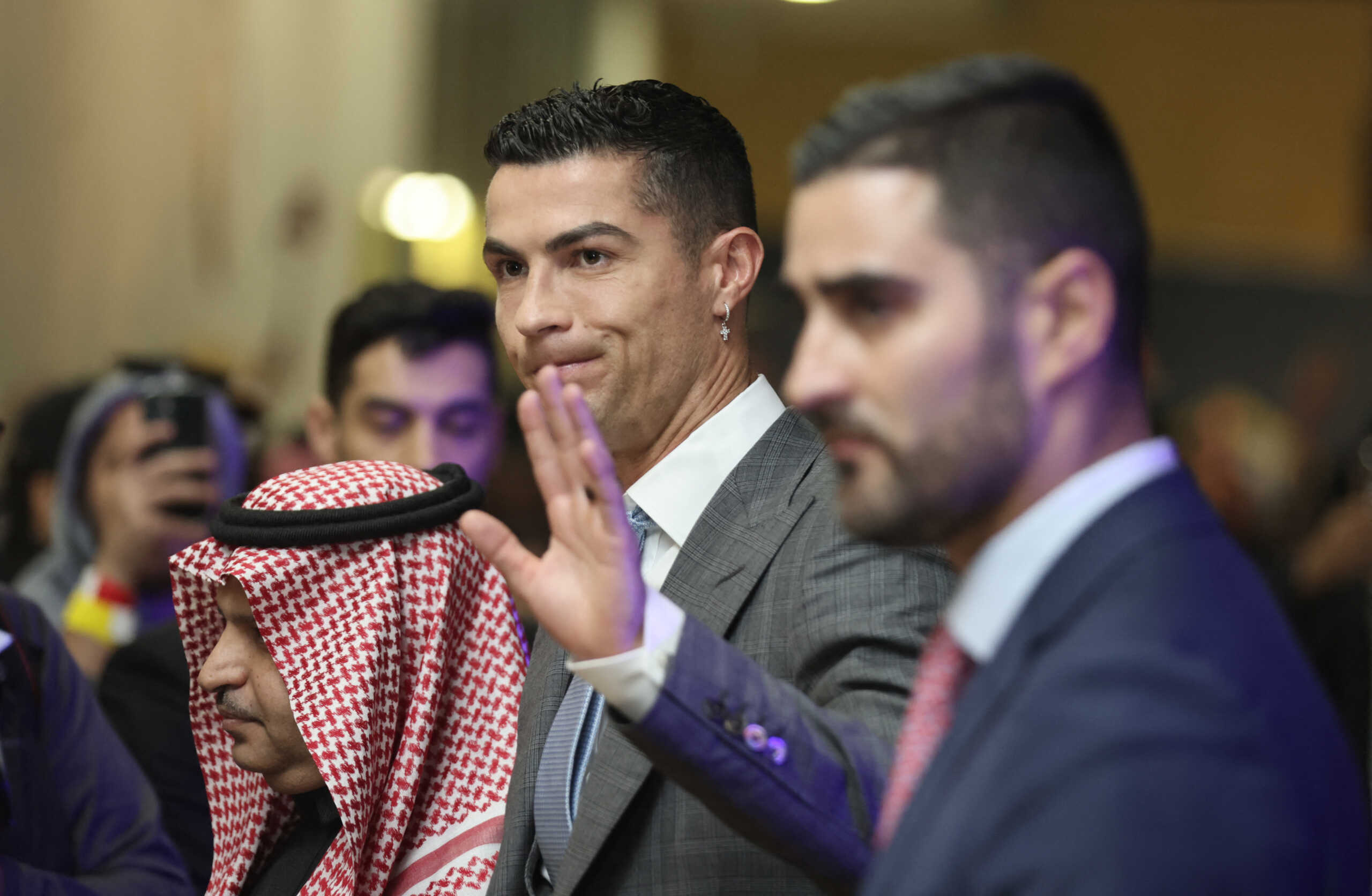 Soccer Football - Al Nassr unveil new signing Cristiano Ronaldo - Mrsool Park, Riyadh, Saudi Arabia - January 3, 2023  New Al Nassr signing Cristiano Ronaldo is seen ahead of the unveiling REUTERS