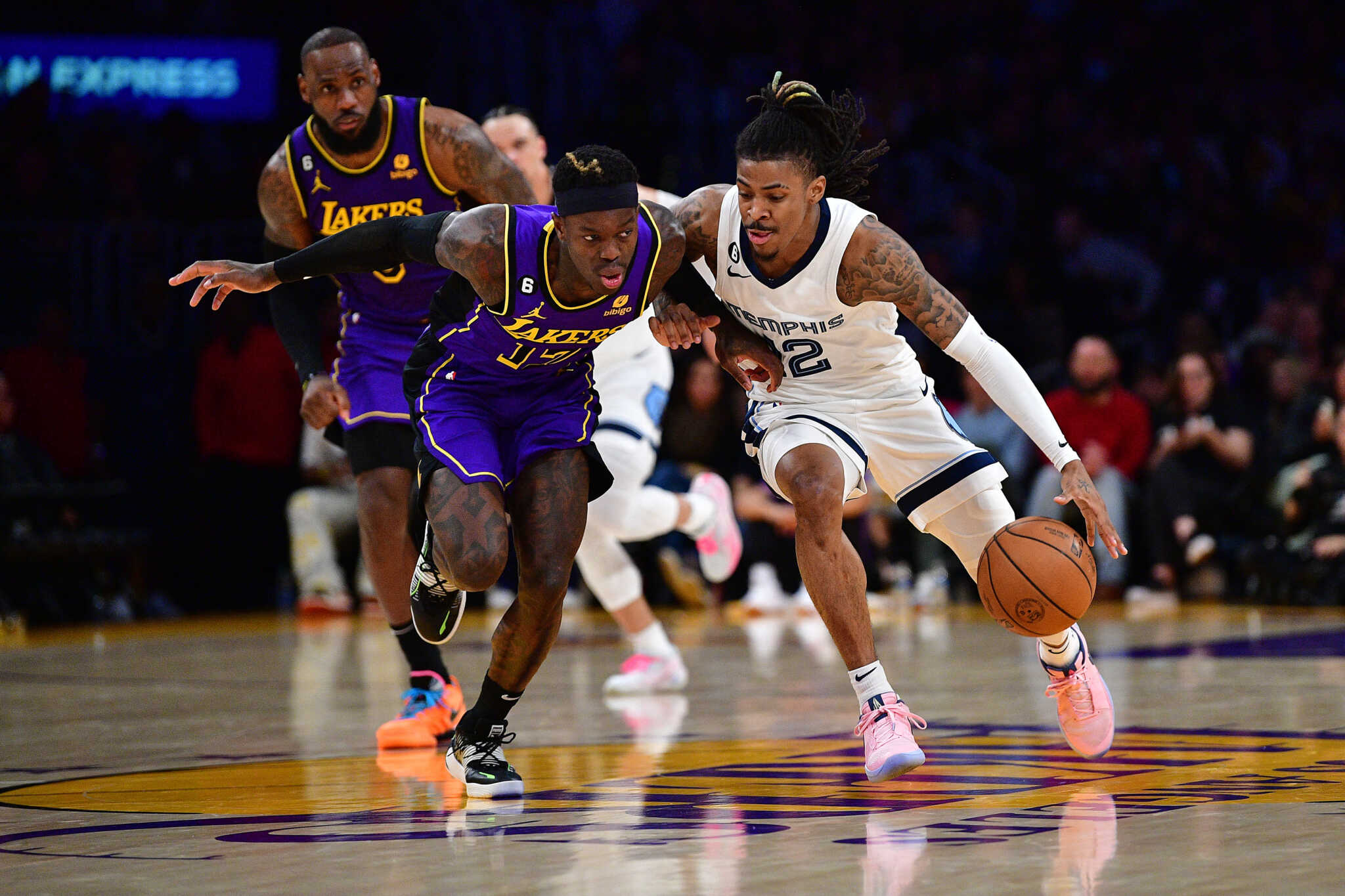 Баскетбольный матч NBA