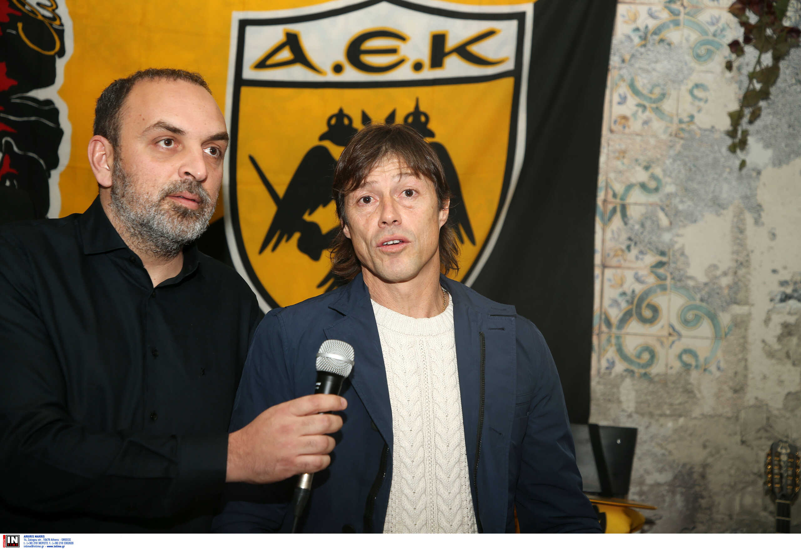 ΑΕΚ: Ο Ματίας Αλμέιδα θυμήθηκε τον πατέρα του και συγκίνησε στην κοπή της πίτας των παλαιμάχων