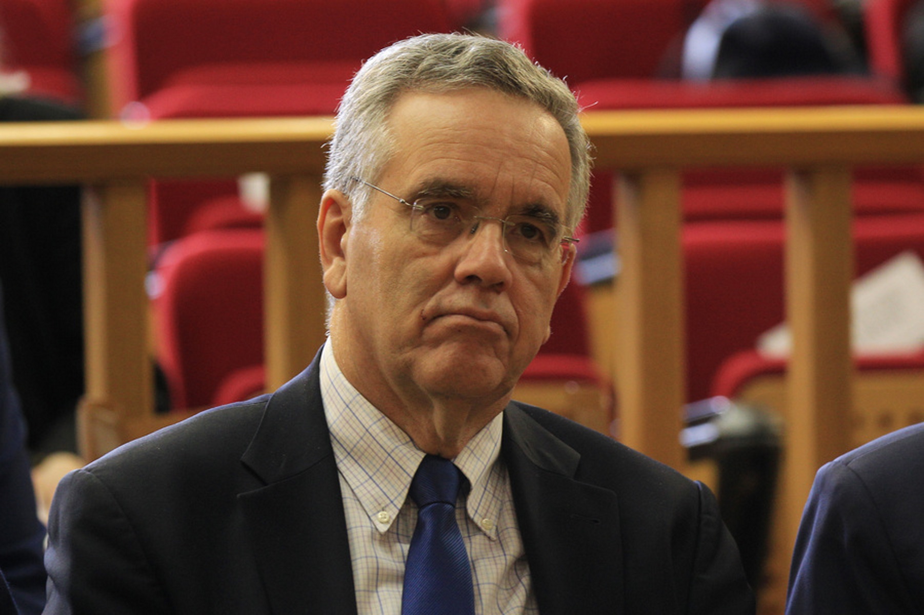 Ο Εισαγγελέας του Αρείου Πάγου Ισίδωρος Ντογιάκος παρευρίσκεται στη γενική συνέλευση της Ένωσης Δικαστών και Εισαγγελέων στην αίθουσα πολλαπλών εκδηλώσεων του Εφετείου, Σάββατο 17 Δεκεμβρίου 2022. ΑΠΕ-ΜΠΕ