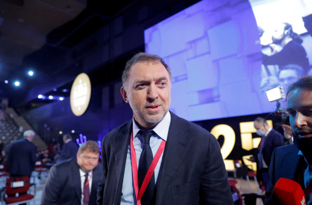 FILE PHOTO: Russian billionaire Oleg Deripaska attends the St. Petersburg International Economic Forum (SPIEF) in Saint Petersburg, Russia June 17, 2022. REUTERS