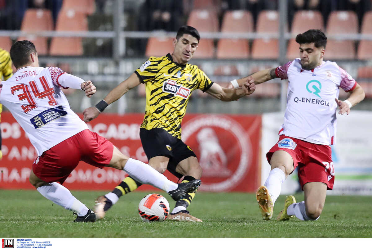 Πανσερραϊκός – ΑΕΚ 1-3 ΤΕΛΙΚΟ