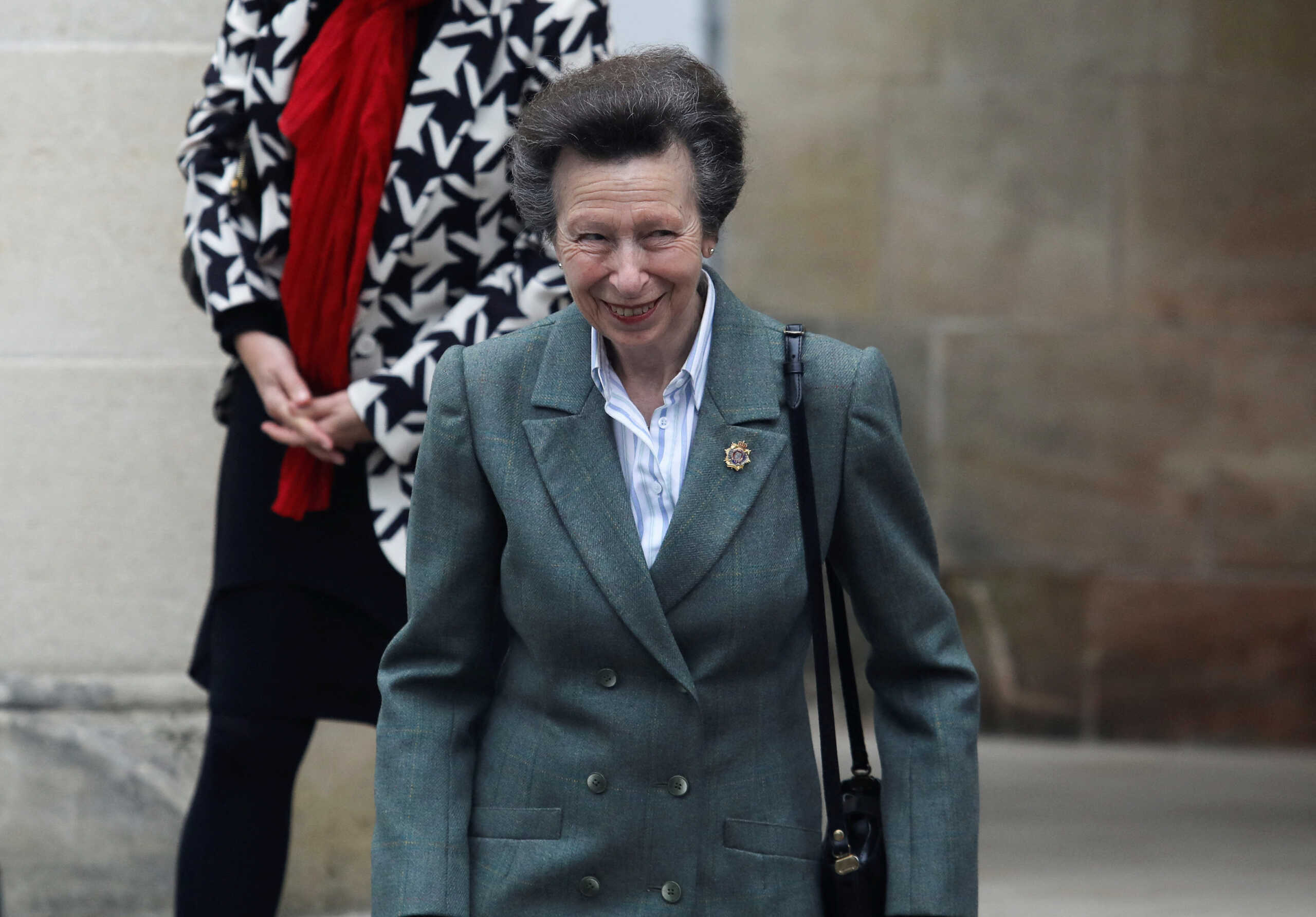Britain's Princess Anne, the Princess Royal looks on, after a meeting with Cyprus President Nicos Anastasiades at the Presidential Palace, in Nicosia, Cyprus January 11, 2023. REUTERS