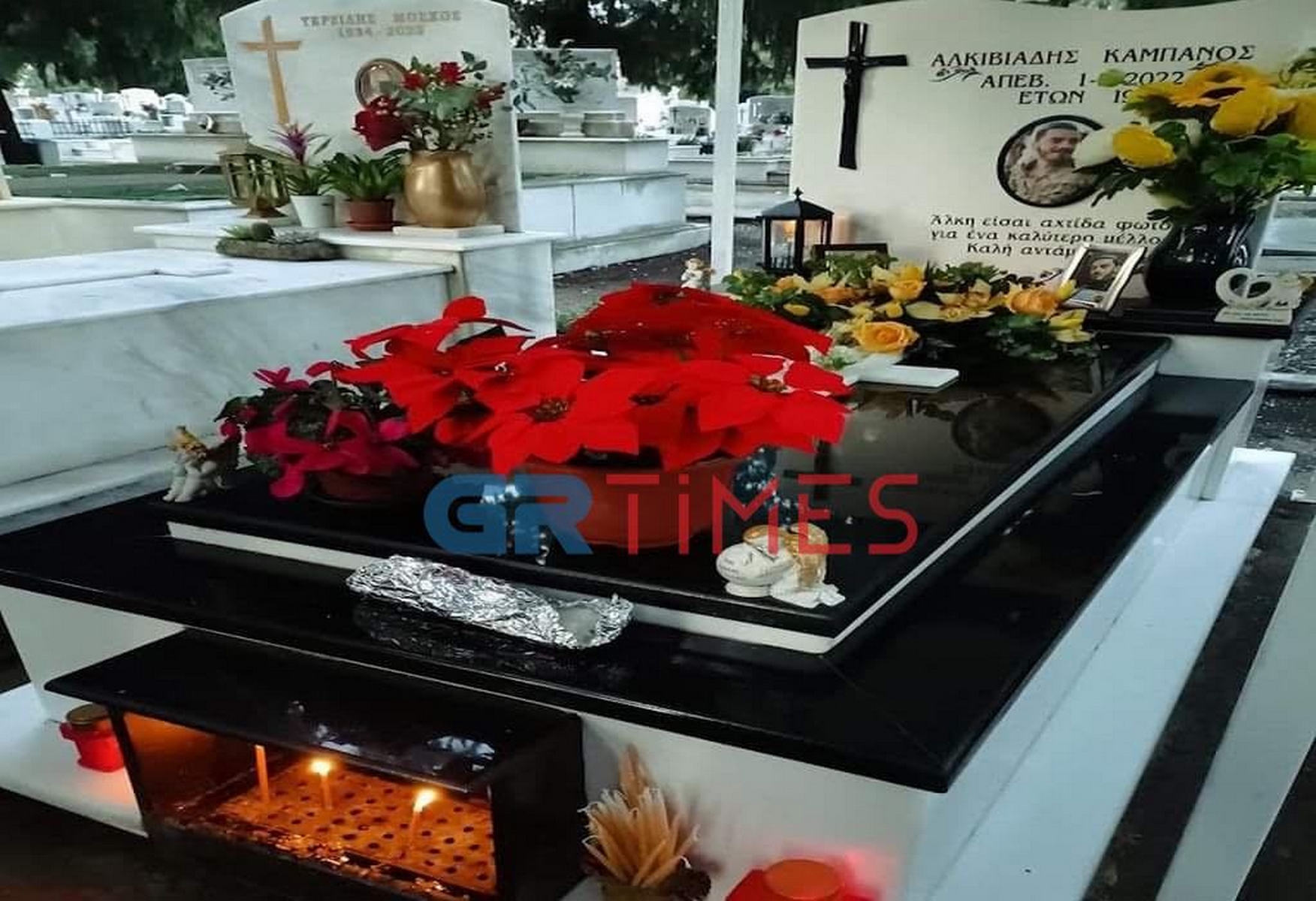 Άλκης Καμπανός: Έγινε μνημόσυνο για τον ένα χρόνο από τη δολοφονία του