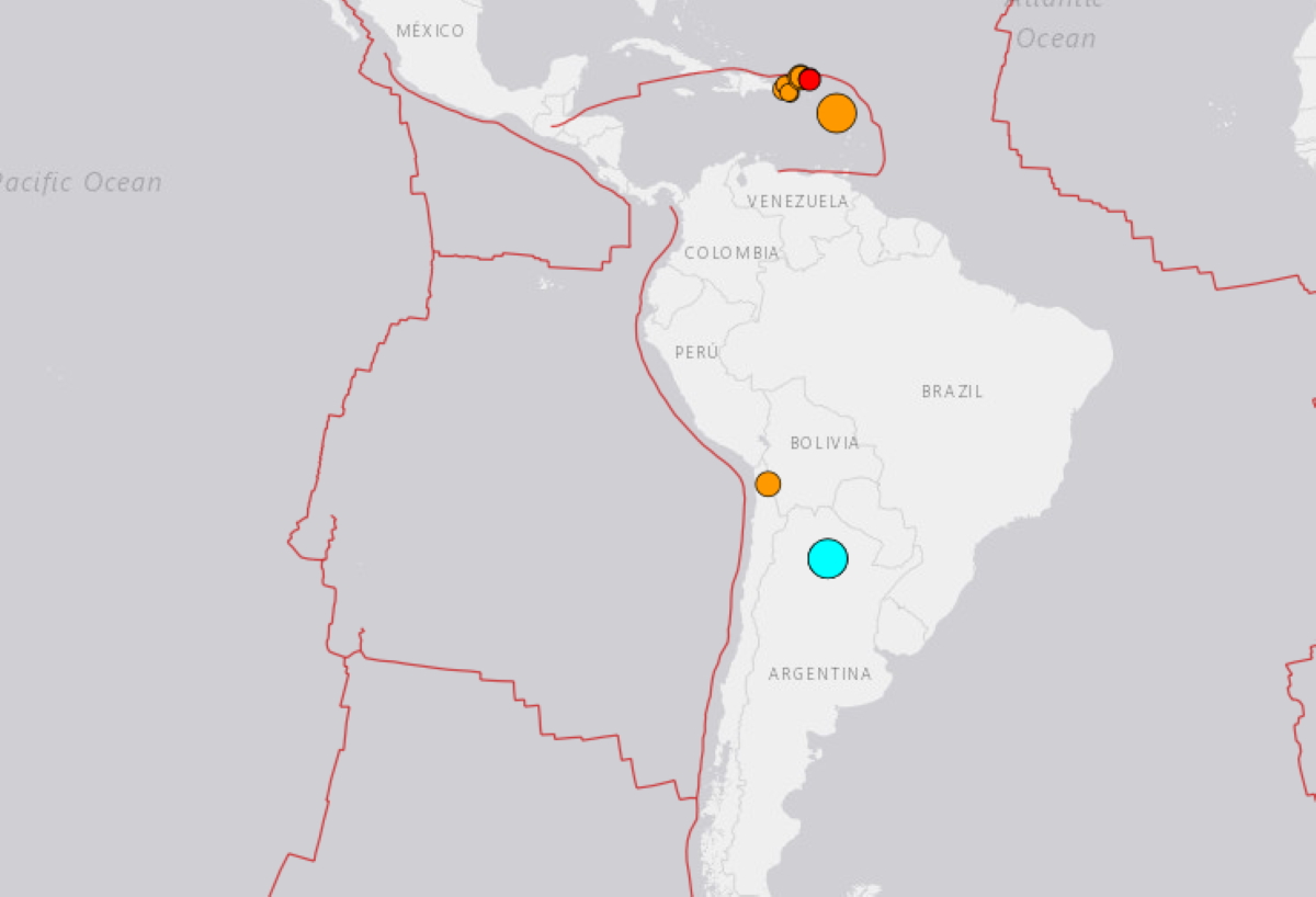 Αργεντινή: Σεισμός 6,3 Ρίχτερ με μεγάλο εστιακό βάθος