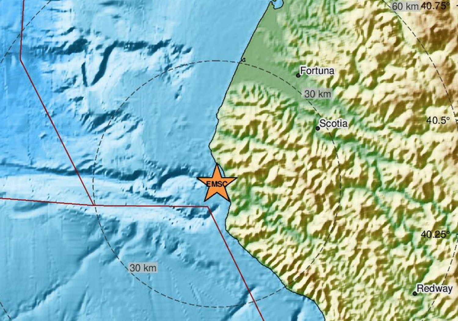 Σεισμός 5,4 Ρίχτερ σημειώθηκε στην Καλιφόρνια