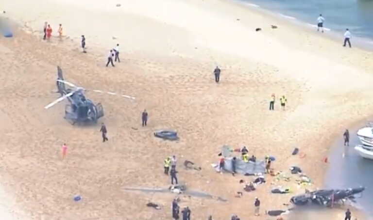 Αυστραλία: Ελικόπτερα συγκρούστηκαν στον αέρα – Τέσσερις νεκροί