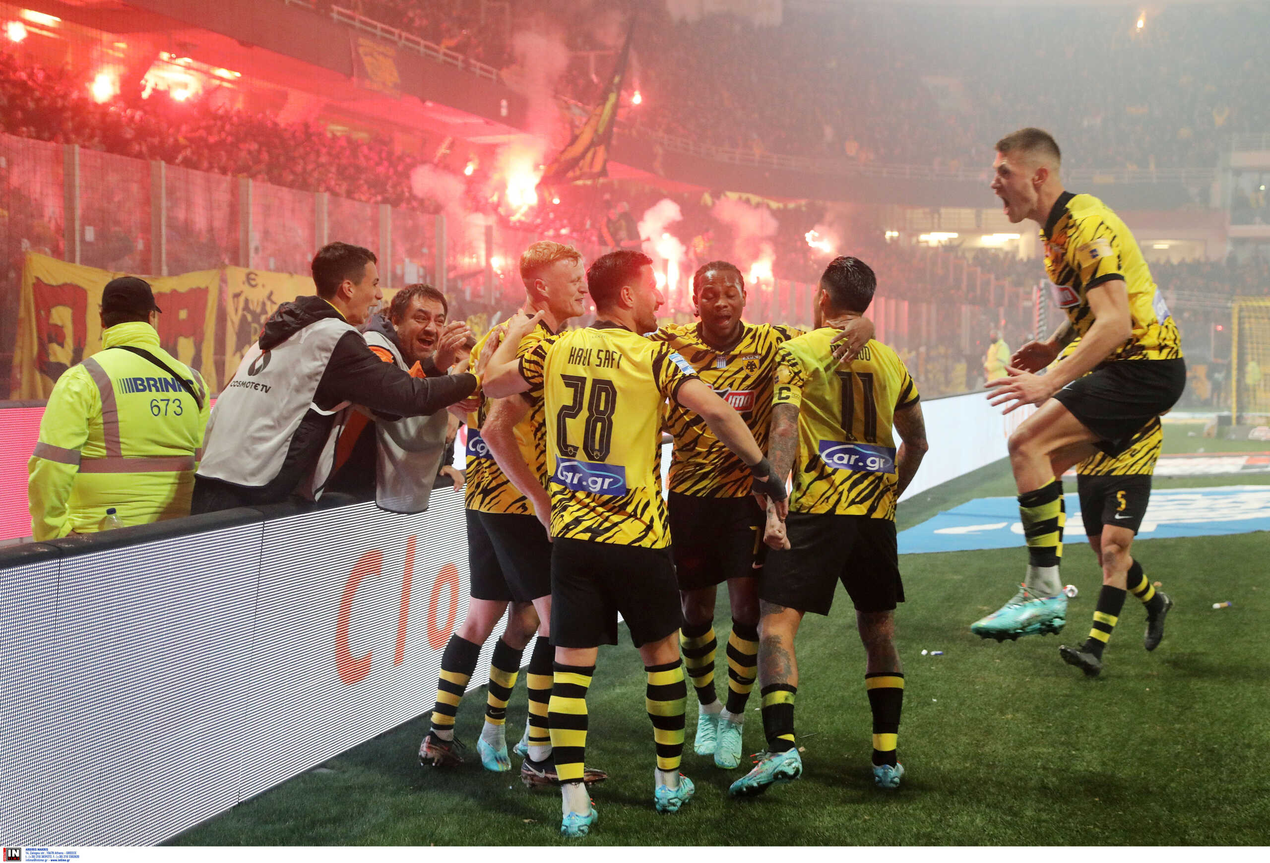 ΑΕΚ – Παναθηναϊκός LIVE για τη 17η αγωνιστική της Super League 1