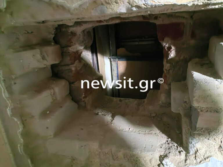 Ριφιφί σε κοσμηματοπωλείο στη Θεσσαλονίκη - Άνοιξαν τρύπα από διπλανό εγκαταλελειμμένο κτίριο