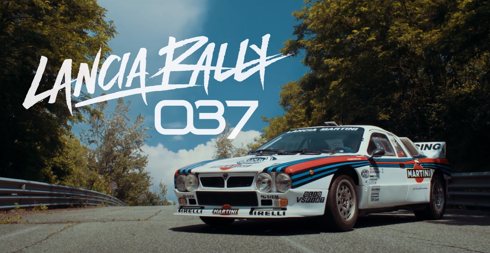 Η Lancia στην αφετηρία του Rally Monte Carlo Historique με τη θρυλική 037