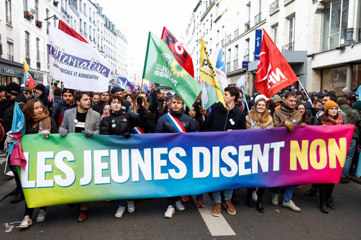 Γαλλία: Νέες κινητοποιήσεις 7 και 11 Φεβρουαρίου από τα συνδικάτα που αντιδρούν στο συνταξιοδοτικό