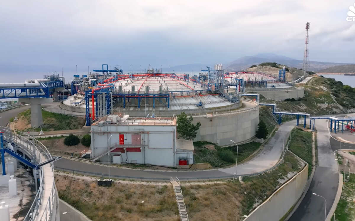 Ρεβυθούσα: Αποθεωτικό ρεπορτάζ του CNBC για το ελληνικό νησί και το LNG