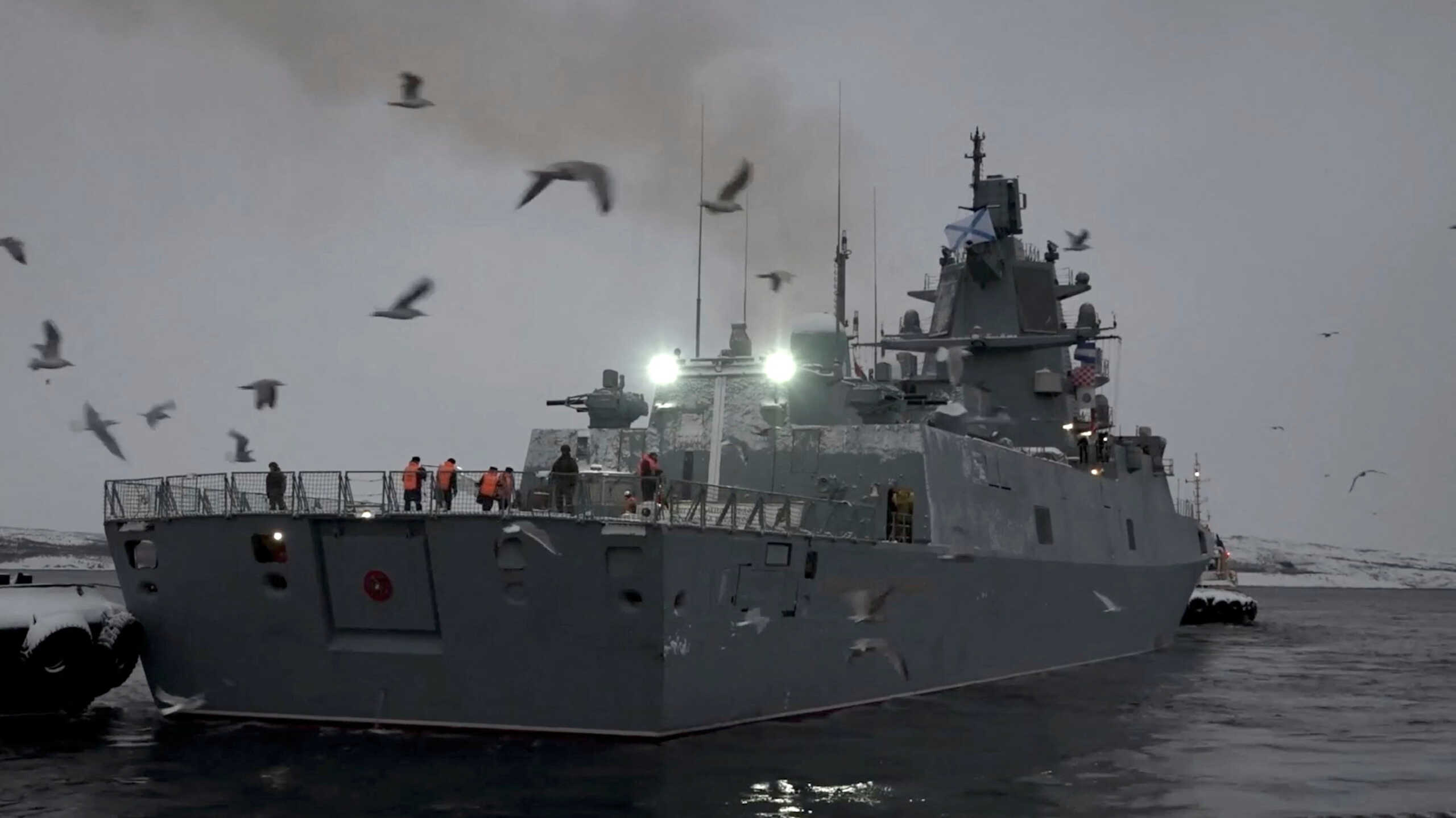 Ρωσία: Πλοίο με νέους υπερηχητικούς πυραύλους «παρουσιάζεται» σε κοινά γυμνάσια με Κίνα και Νότια Αφρική