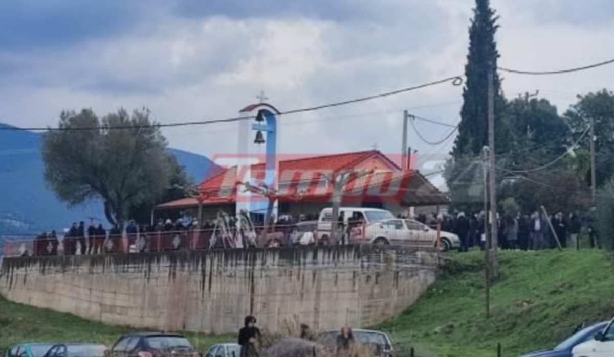 Πάτρα: Θρήνος στην κηδεία του 22χρονου ερασιτέχνη ποδοσφαιριστή