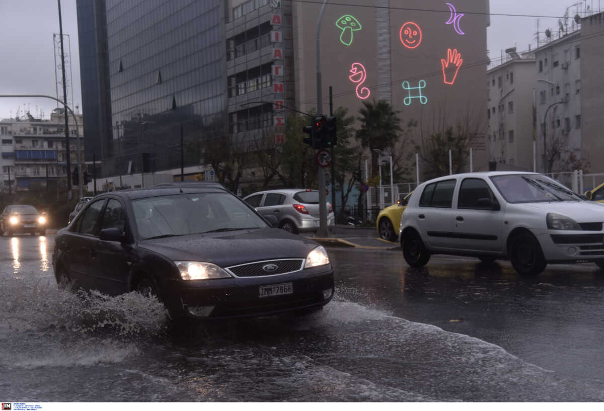 Κακοκαιρία – Καλλιάνος: Μέσα σε μία ώρα, σημειώθηκε το 1/10 της ετήσιας βροχόπτωσης στην Αττική