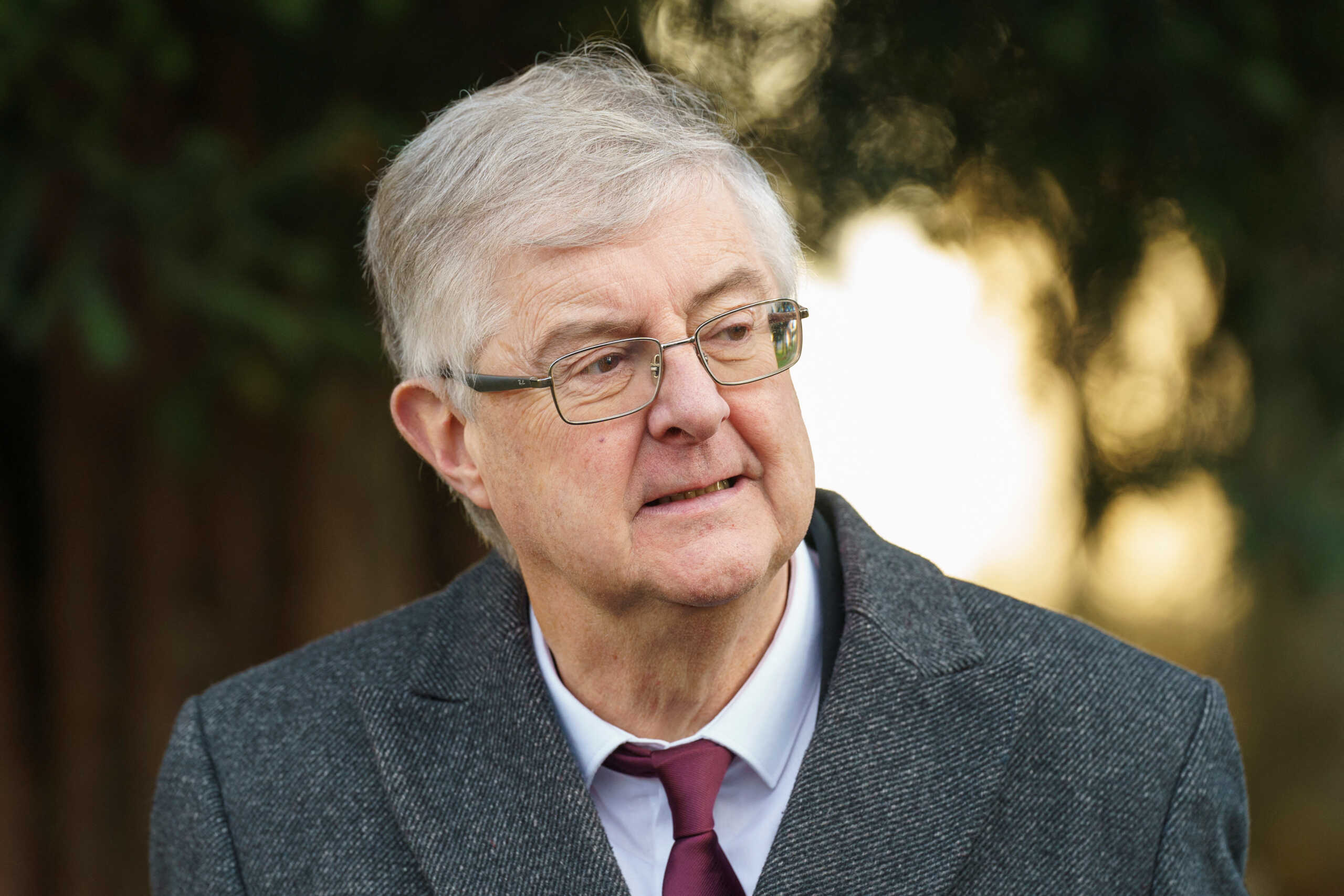 First Minister of Wales Mark Drakeford attends a celebration at St Giles' Church to mark Wrexham becoming a City on December 09, 2022 in Wrexham, Wales, Britain. Dominic Lipinski