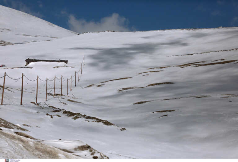  Αυξήθηκε σημαντικά η χιονοκάλυψη στα ορεινά της ηπειρωτικής Ελλάδας