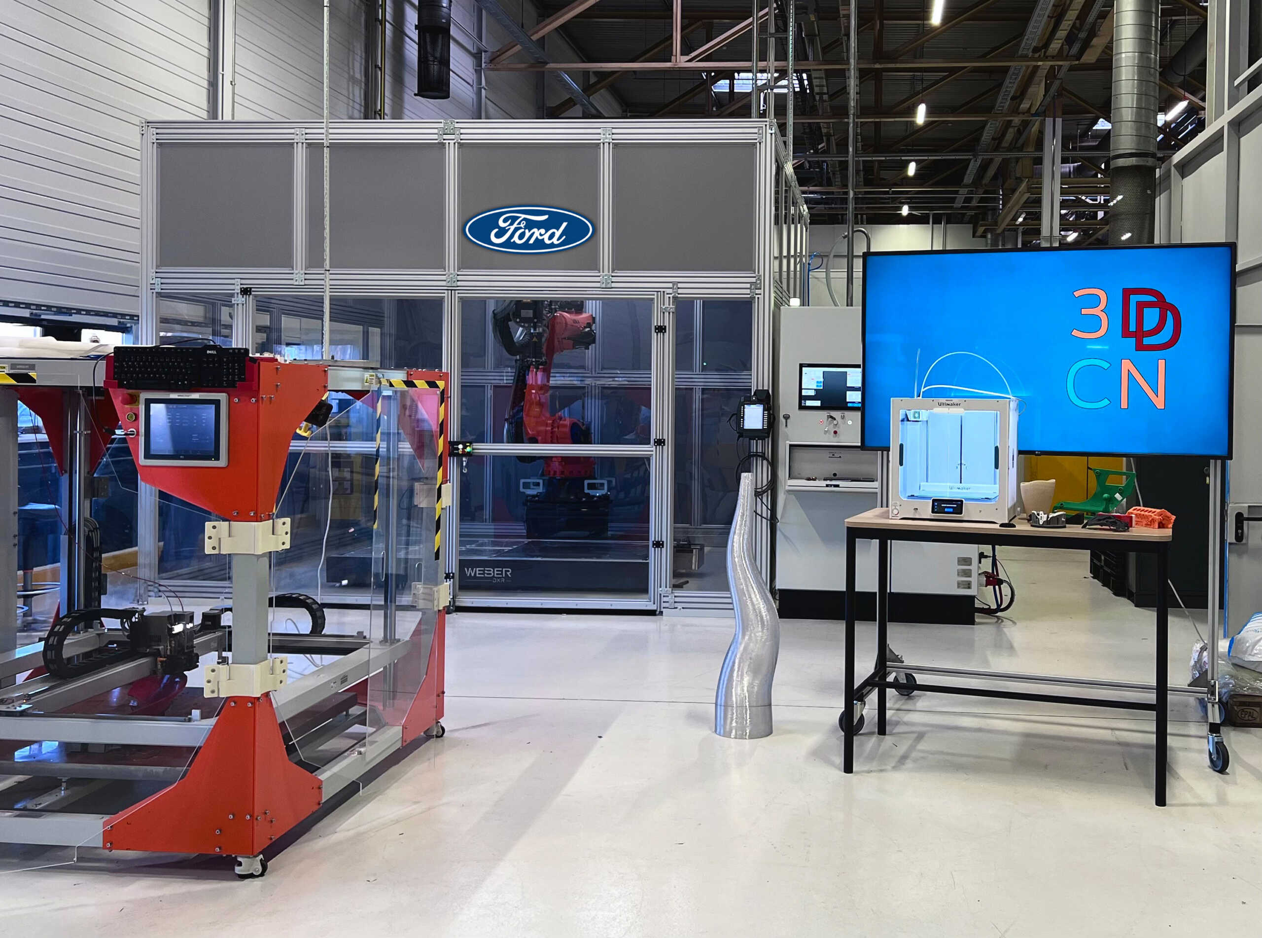 Η Ford εγκαινιάζει ένα νέο κέντρο τρισδιάστατης εκτύπωσης