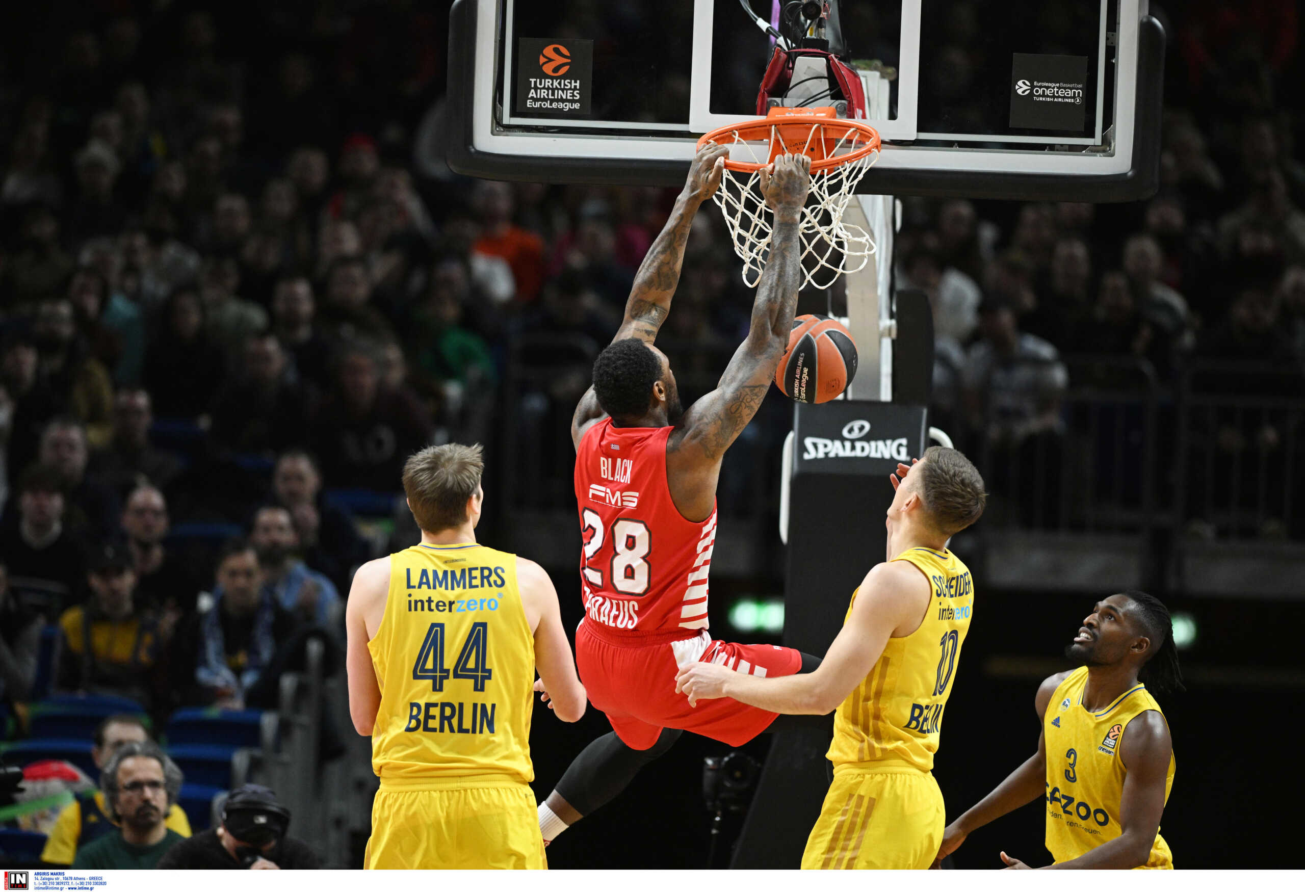 Η βαθμολογία της Euroleague μετά την απίστευτη νίκη του Ολυμπιακού στο Βερολίνο