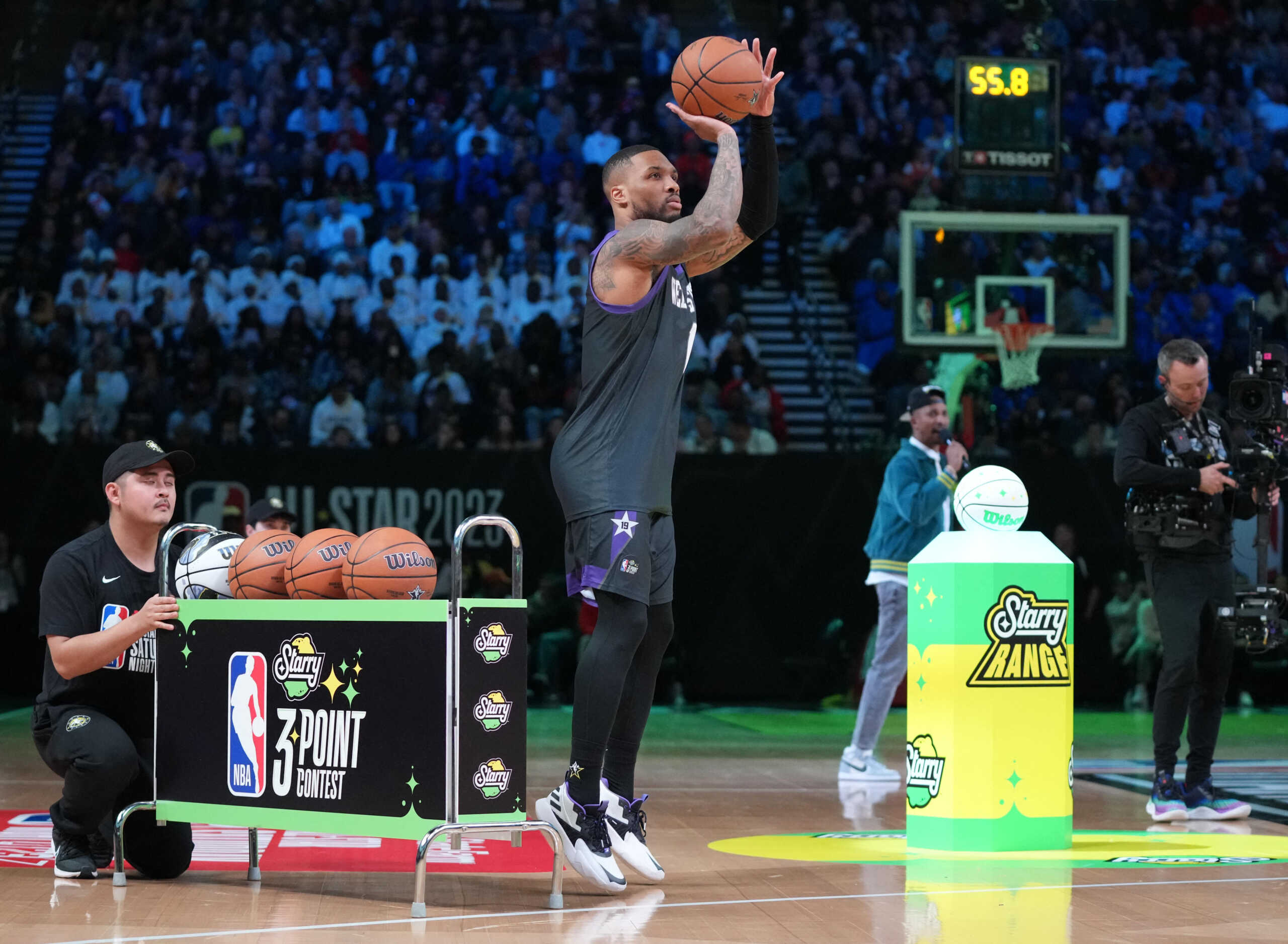 NBA All Star Game: Ο Ντέμιαν Λίλαρντ κέρδισε το διαγωνισμό τριπόντων