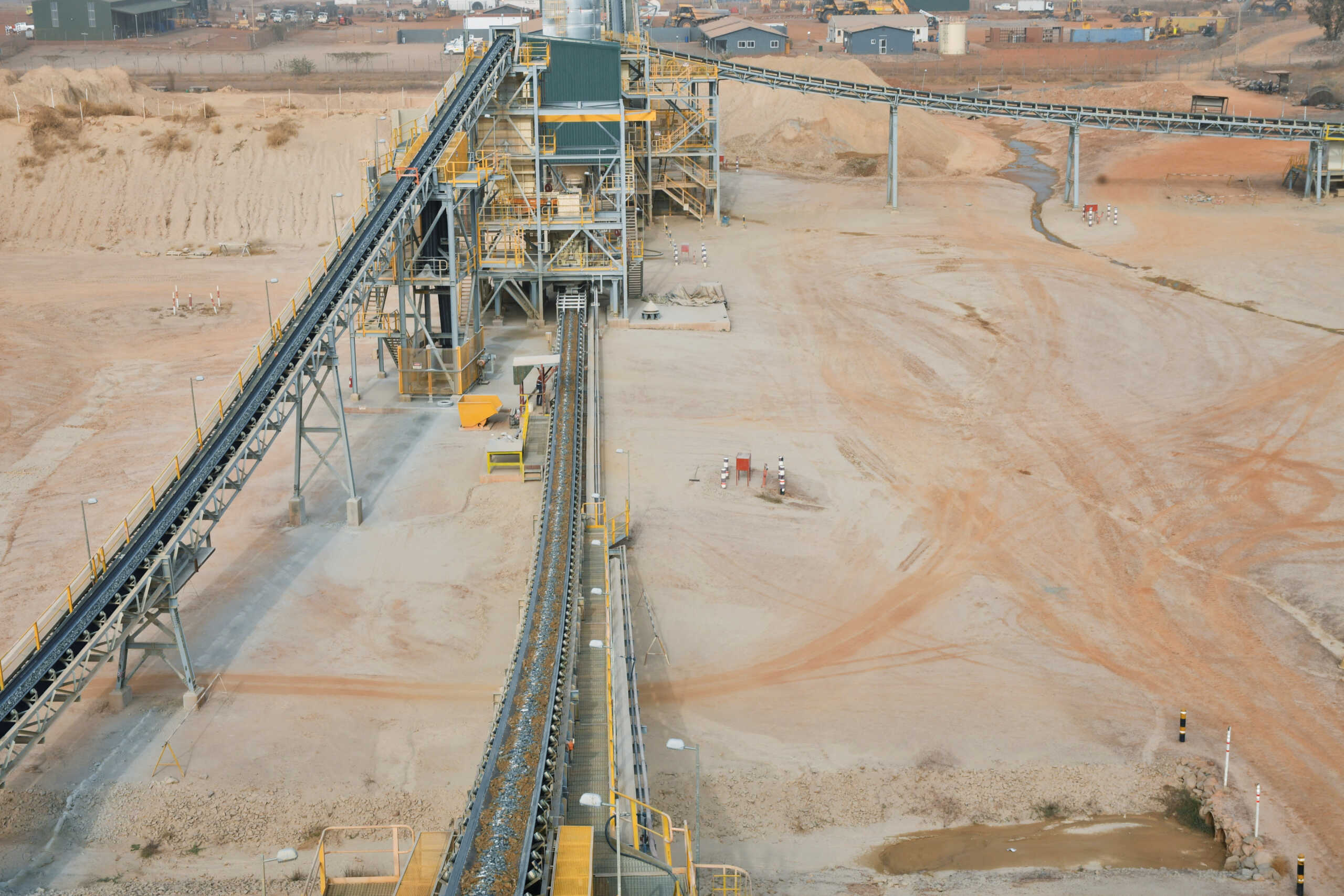 FILE PHOTO: A general view of the gold mine site, operated by Endeavour Mining Corporation in Hounde, Burkina Faso February 13, 2020. Picture taken February 13, 2020.  Reuters