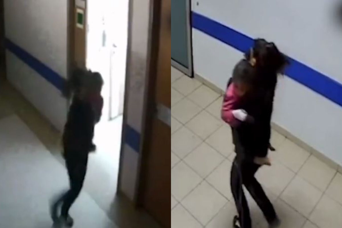 Σεισμός στην Τουρκία: Καρέ καρέ η στιγμή που νοσοκόμα σώζει άρρωστο παιδάκι