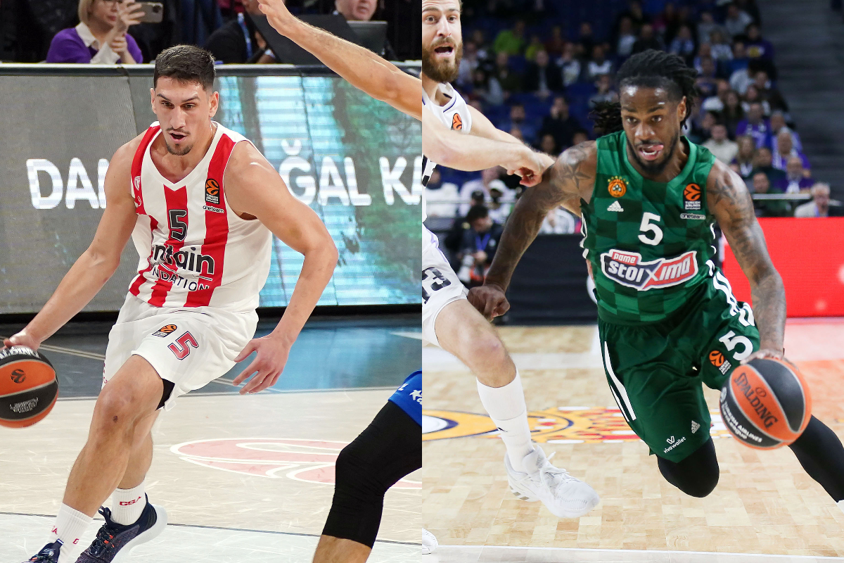 Euroleague: Ο Ολυμπιακός υποδέχεται την Εφές και ο Παναθηναϊκός παίζει στην έδρα της Μπασκόνια
