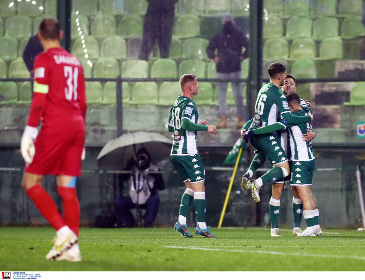 Παναθηναϊκός – Λαμία 2-0: Οι φάσεις και τα γκολ του αγώνα