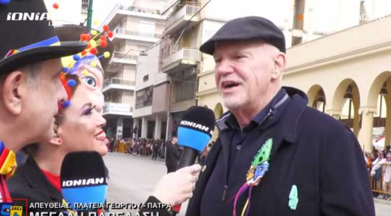Ο Γιώργος Παπανδρέου στο Καρναβάλι της Πάτρας – Το μήνυμά του στους καρναβαλιστές