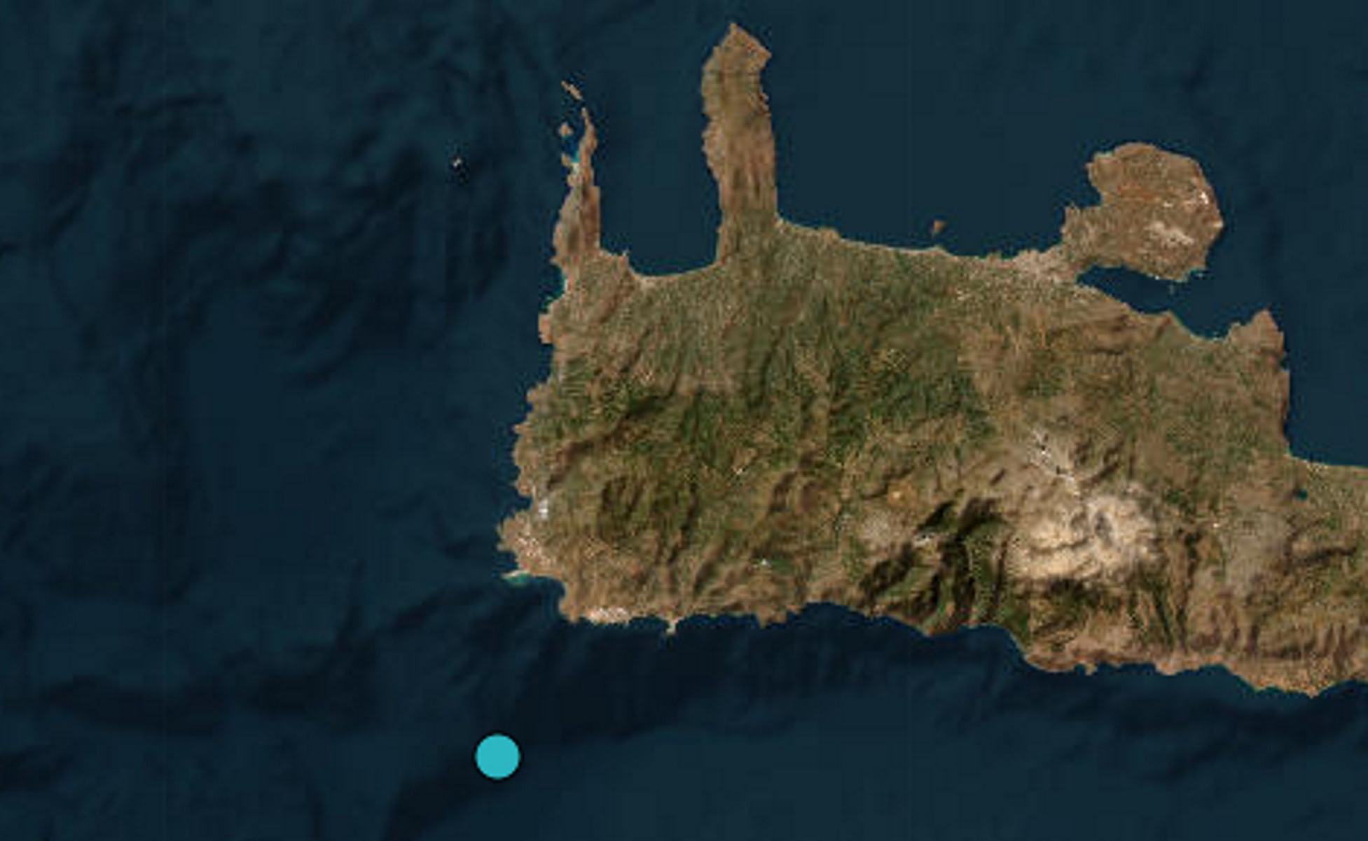 Σεισμός 3,7 Ρίχτερ στα Χανιά – Στην Παλαιόχωρα το επίκεντρο