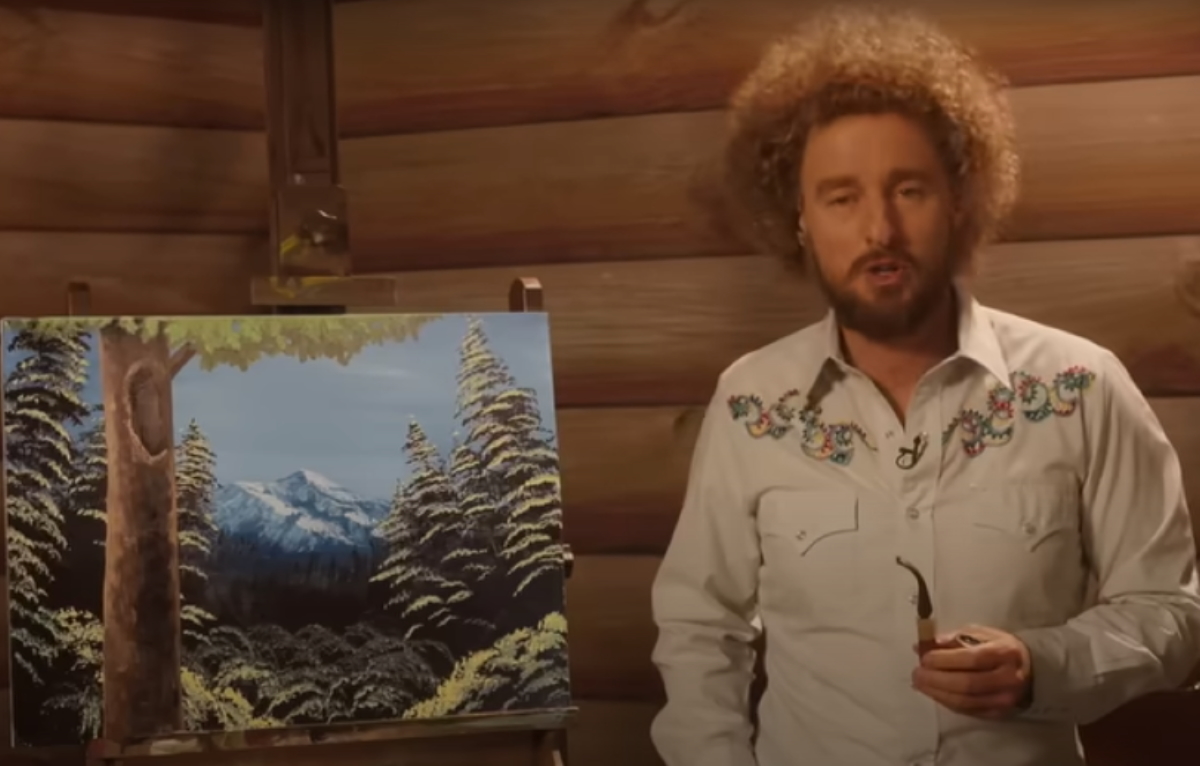 Ο Όουεν Γουίλσον έγινε ο Bob Ross – Δείτε το τρέιλερ της ταινίας «Paint»