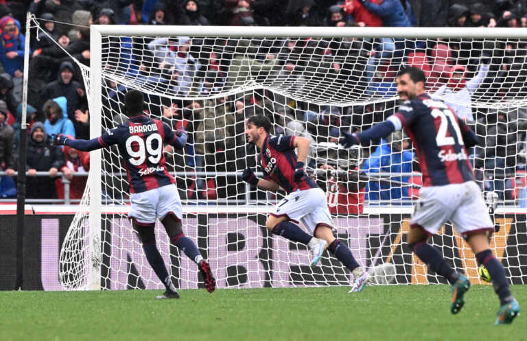 Μπολόνια για Ευρώπη νίκησε 1-0 την Ίντερ και έστειλε τη Νάπολι πιο κοντά στον τίτλο της Serie A