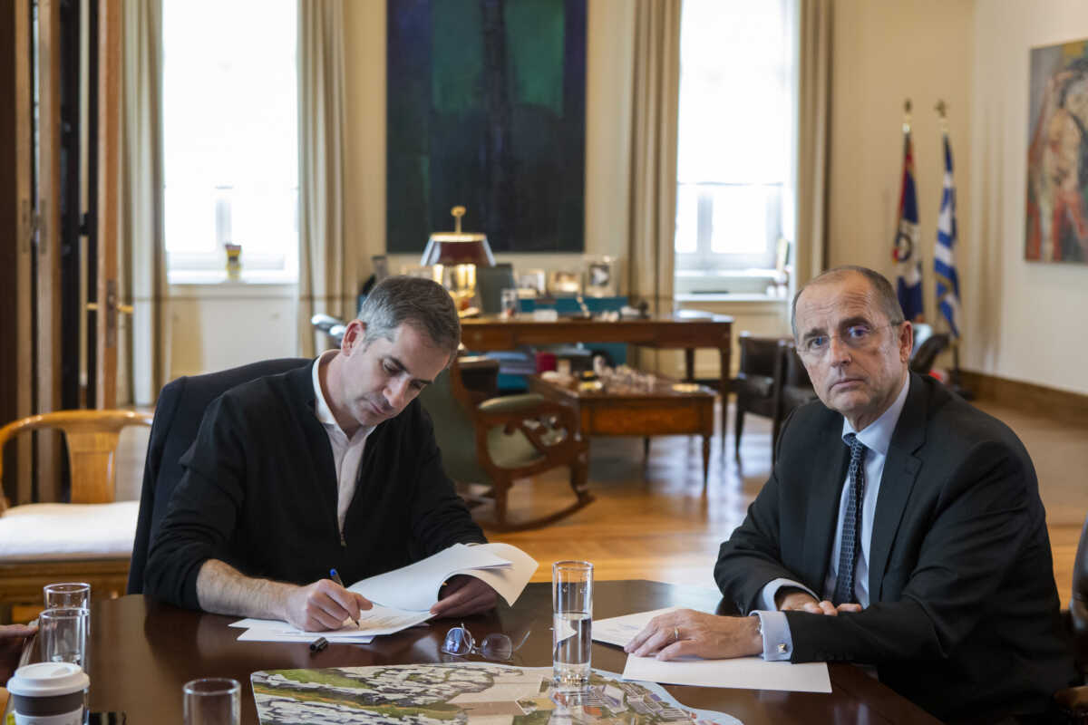 Προγραμματική συμφωνία υπέγραψαν Δήμος Αθηναίων και ΕΥΔΑΠ