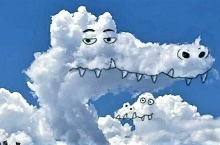 Ο Θοδωρής Κολυδάς ζωγραφίζει «δράκους στα σύννεφα» και... τρολάρει μετεωρολόγους και χιόνια
