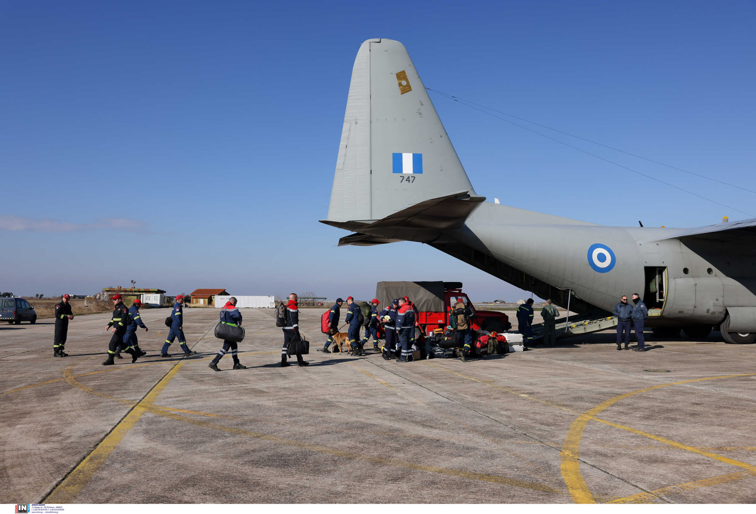 Σεισμός στην Τουρκία: Επέστρεψε στην Ελλάδα το C-130 με τη 2η ΕΜΑΚ λόγω βλάβης