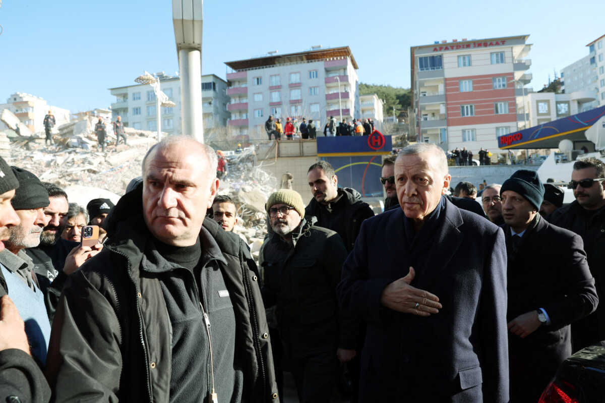 Σεισμός στην Τουρκία: «Αδύνατο να είσαι προετοιμασμένος για τέτοια καταστροφή» δήλωσε ο Ερντογάν