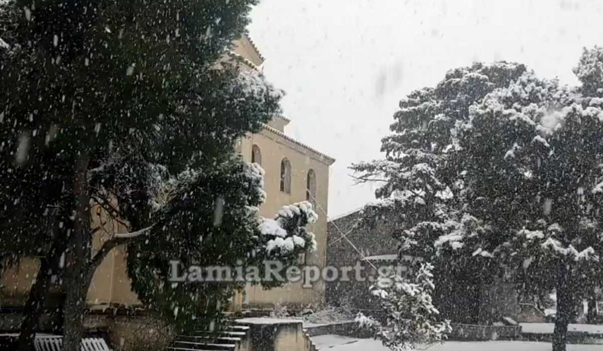 Καιρός – Φθιώτιδα: Νέες εικόνες από το σφυροκόπημα της κακοκαιρίας «Barbara»