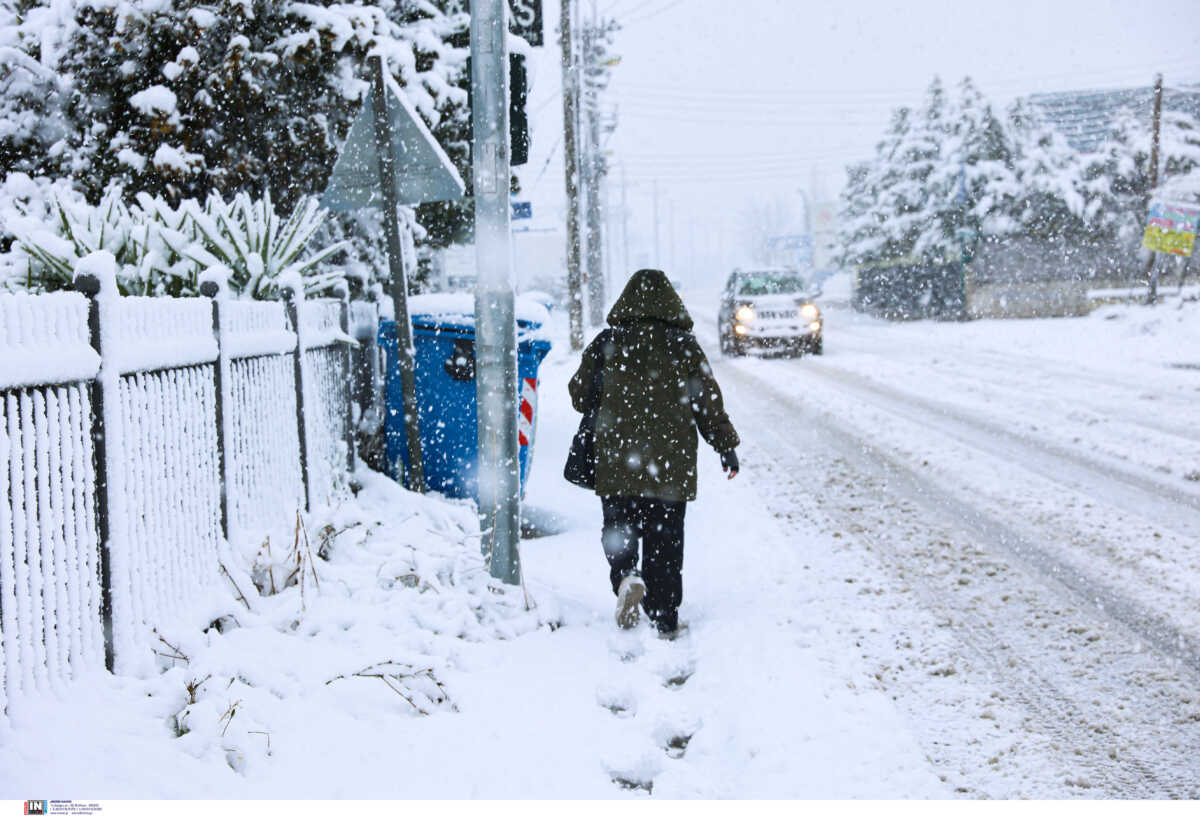 Κακοκαιρία «Μπάρμπαρα» – Χριστίνα Ρήγου: Τρίτο κύμα χιονοπτώσεων θα πλήξει την Αττική λέει στο newsit.gr