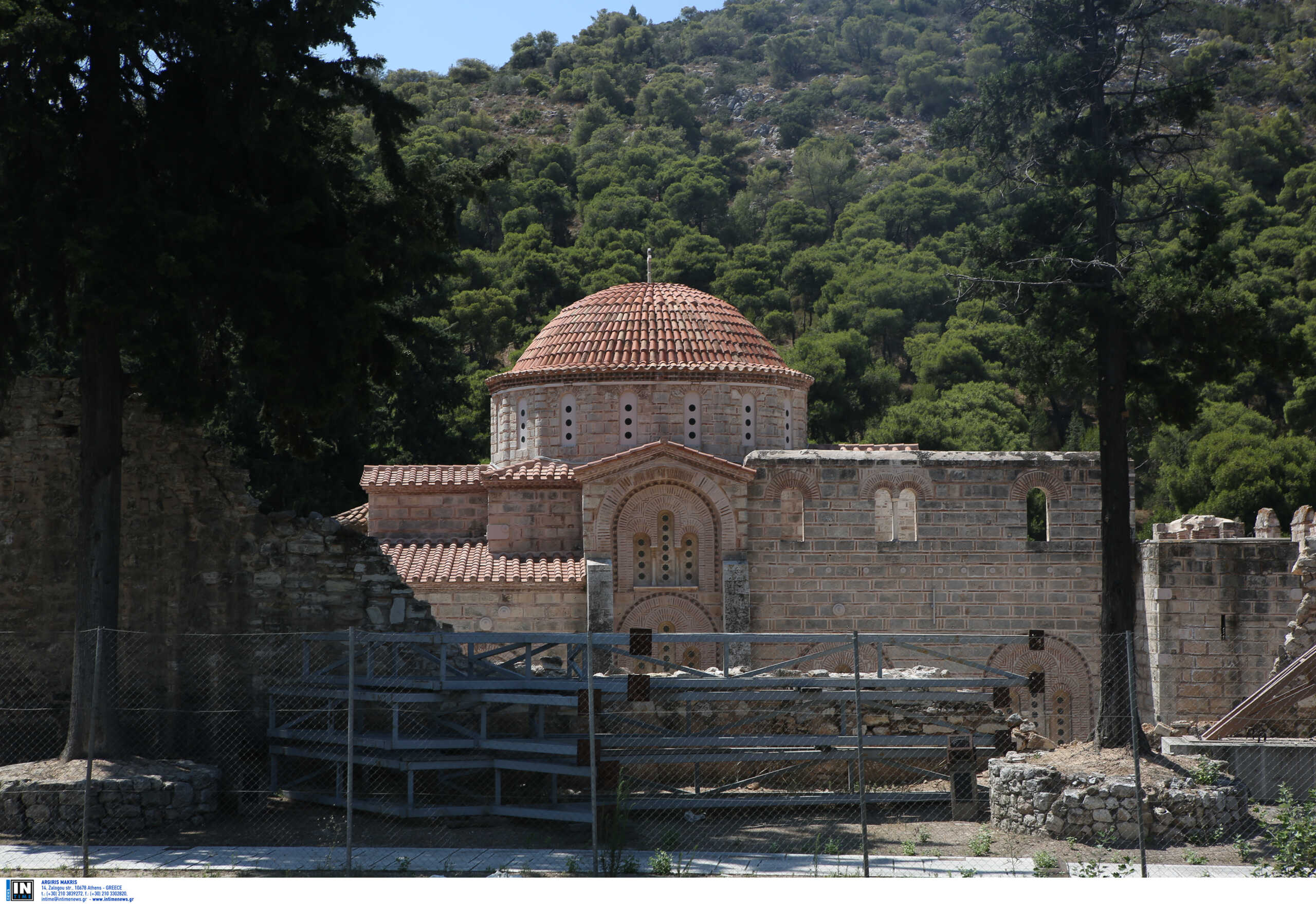 Μονή Δαφνίου: Το σημείο που έδωσε ραντεβού η Βλαχοπούλου με τον Μπάρκουλη