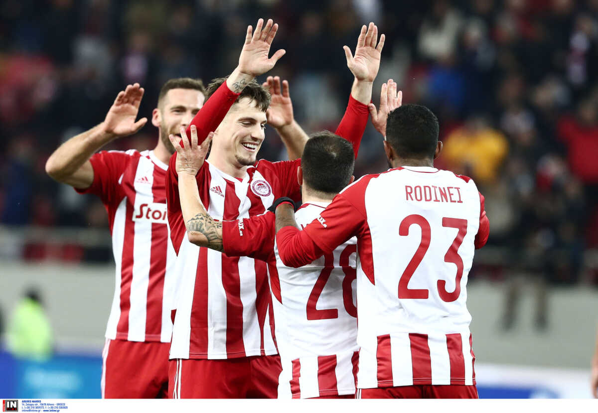 Βαθμολογία Super League 1: Ο Ολυμπιακός άφησε πίσω του τον ΠΑΟΚ και η ΑΕΚ μείωσε στο -1 από τον Παναθηναϊκό