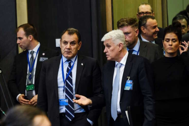 Σύνοδος υπουργών Άμυνας του ΝΑΤΟ: Η παρέμβαση του Νίκου Παναγιωτόπουλου